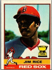 1976 Topps #340 Jim Rice Boston Red Sox