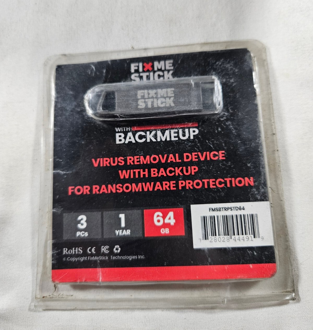 Fix Me Stick Virus Removal Device USB Dongle (See Description) eBay