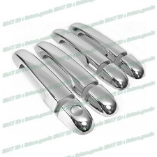Set For 2007 2008 2009 2010 Hyundai Elantra Chrome Side Door Handle Covers Trims