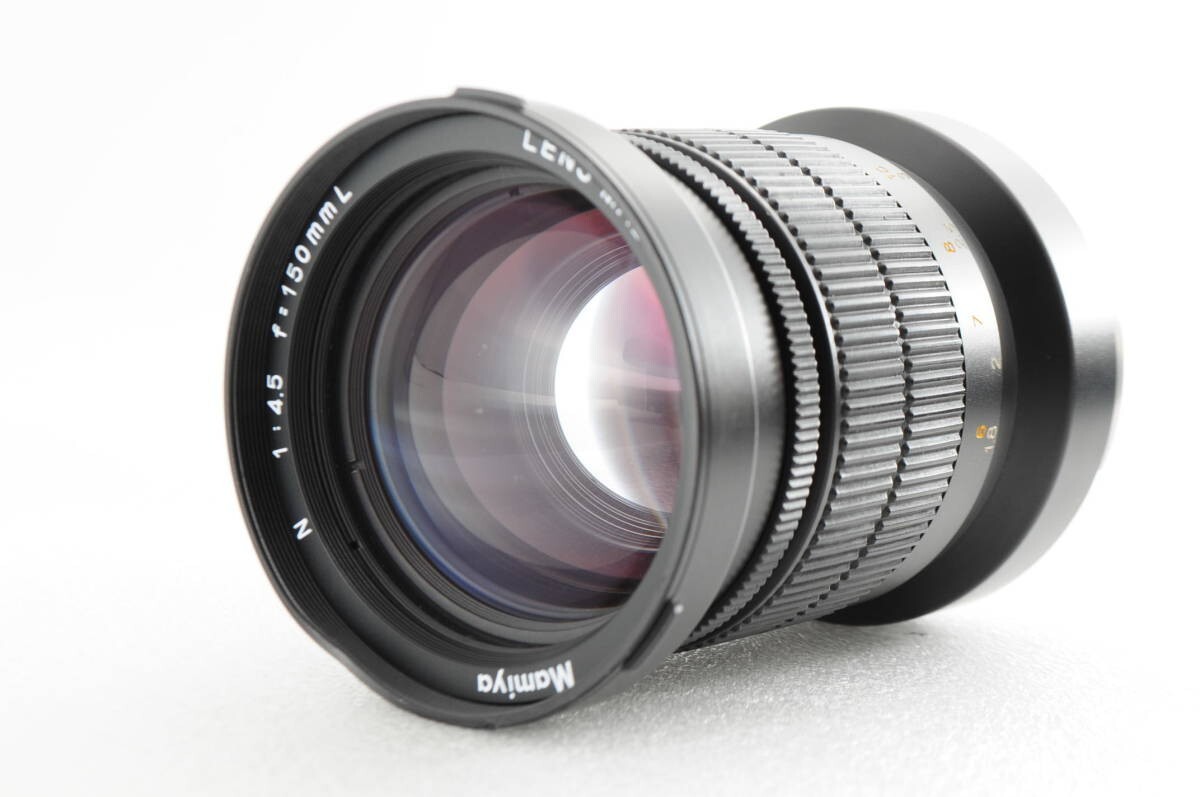 マミヤ Mamiya N 150mm f/4.5 レンズ Mamiya7用 Near MIMT ] Mamiya N 150mm f4.5 L Lens For Mamiya 7 7II From