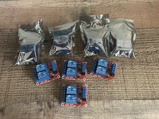 Lot of 8    12Volt 2 Channel Relay Board Module Optocoupler LED , Arduino PiC