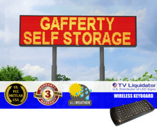 152" x 36" Outdoor Programmable LED Signs  UL, MET, CSA, FCC - TV Liquidator