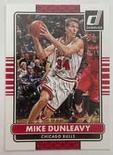 2014-2015 DONRUSS MIKE DUNLEAVY Chicago Bulls NBA BASKETBALL CARD #66 NM