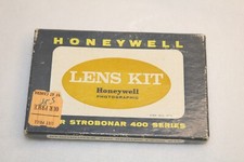 Honeywell Lens Kit for Strobonar 400 Series with case and original box LOOK