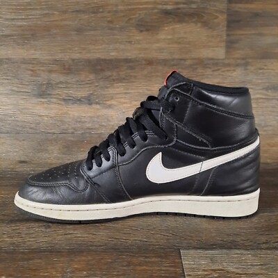 Nike Air Jordan 1 High Yin Yang Black White Mens Size 10.5