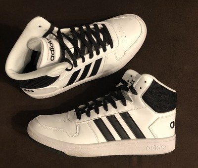 adidas hoops 2.0 mid shoes black