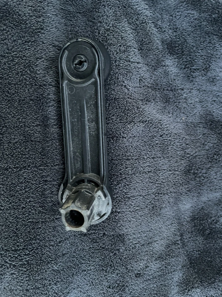 🌟Manijas de manivela de ventana manuales interiores negras para Ford F150 F250 F350 1997-2014🌟 Foto 3 de 4