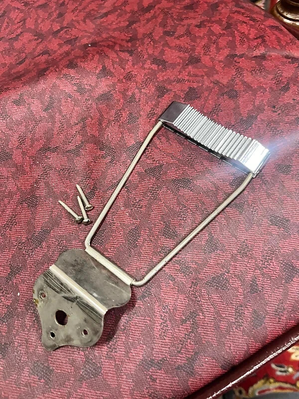 Kay Speed Demon Tailpiece w Screws 1960