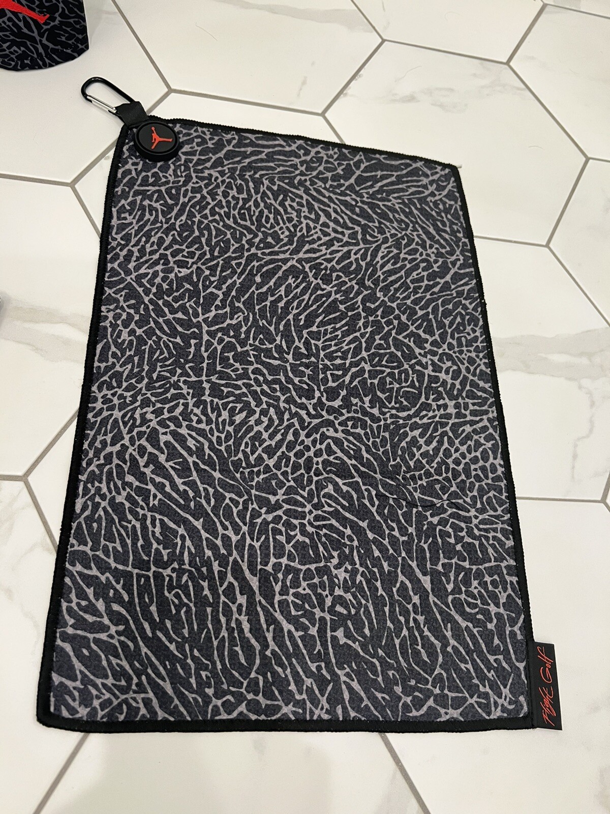 Air Jordan Golf Elephant Print Towel (BLACK) eBay
