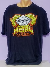 Gefle metal festival 2019 tee shirt Gasklockorna Gavle XL