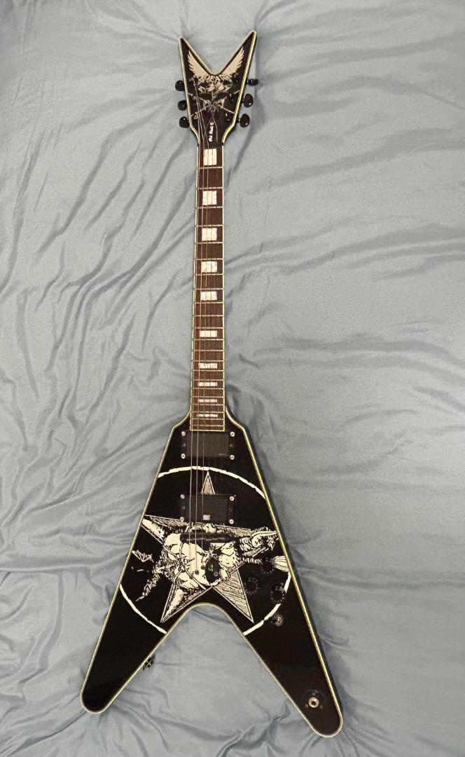 DEAN Eric Peterson OLD SKULL V / Electric Guitar w/ Original DEAN Eric Peterson OLD SKULL V / Electric Guitar w/ Original