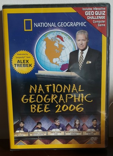 Alex Trebek NATIONAL GEOGRAPHIC BEE 2006 Geographiewettbewerb DVD enthält Spiel - Bild 3 von 3