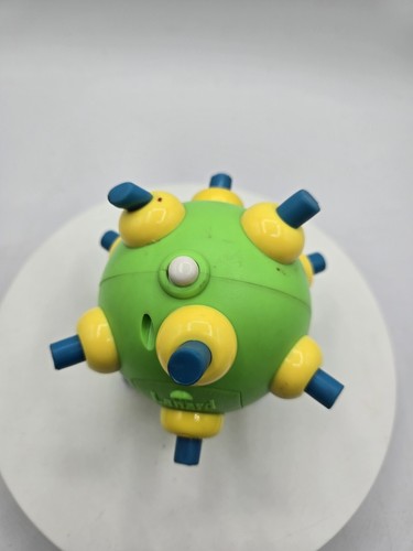 vintage 1994 Lanard motorized bumble ball Green & Blue TOY RARE untested - Picture 2 of 6