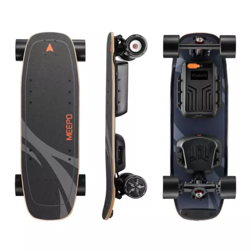 Refurbished MEEPO MINI3 S Electric Skateboard, 28 MPH Top Speed, 17 miles Range