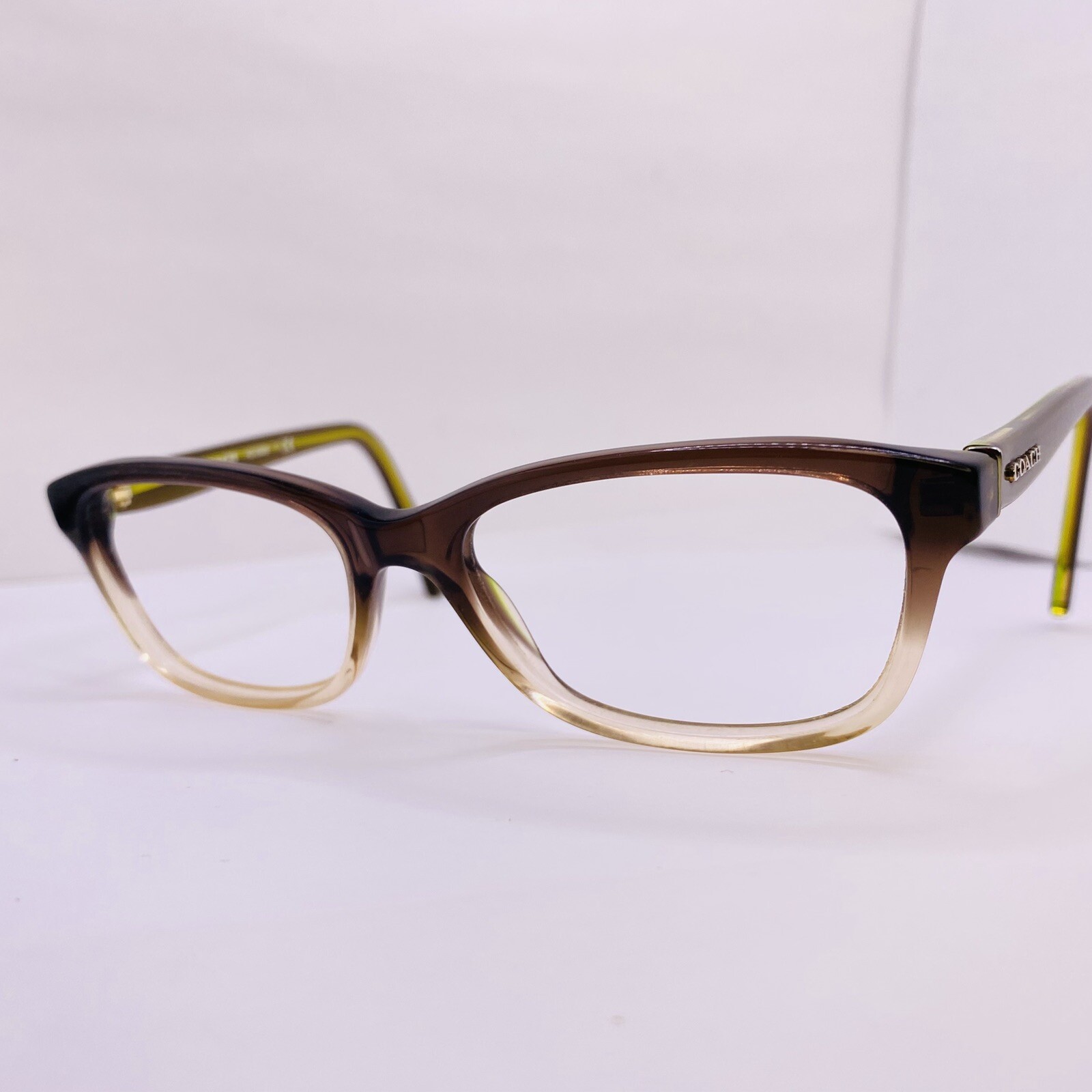 Coach Eyeglasses Sunglasses HC 6089 5400 51 [] 16 135 MM Olive Brown Gradient thumbnail 3