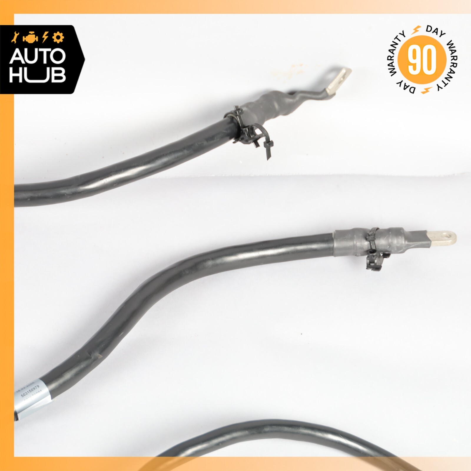 07-11 Bentley Continental GTC Positive Battery Cable Harness Set OEM 59k