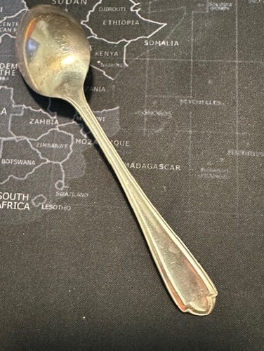 Unidentified VINTAGE SILVERPLATE Teaspoon Spoon : 5-7/8" : TX52 - Picture 4 of 9