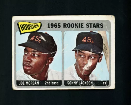 Joe Morgan 1965 Topps RC (HOF) Houston Colt 45's #16 POOR