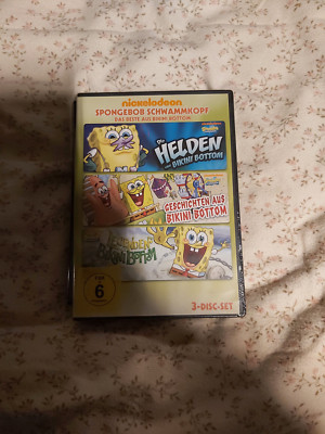 SpongeBob Schwammkopf Bikini Bottom, 3 DVD Neu OVP