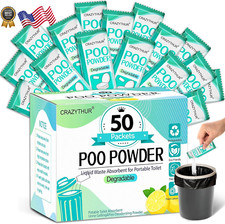 Portableportable Toilet Gel Poo Powder for Portable Toilet Camping Toilet Gel