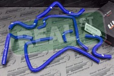 Mishimoto Blue Silicone Ancillary Hoses Fits 06-07 Subaru WRX 04-07 STI