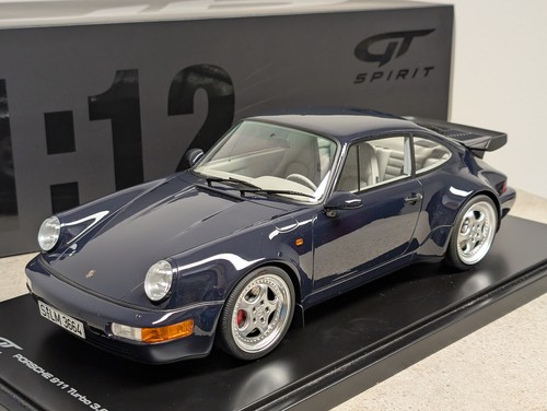 1:12 GT Spirit Porsche 911 964 Turbo 3.6 Nightblue with Showcase Flawed B- Ware - Bild 3 von 8