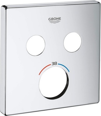 GROHE Rosette 49039 für SmartControl UP-THM mit 2 ASV chrom