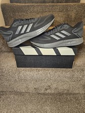 Adidas Duramo 10 Mens Uk Size 8.5 Black/Grey  Brand New In Box HP2379