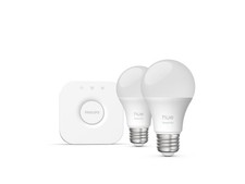 Philips Hue Hub Bridge & 2 60W Bulbs Smart Light Bulb Starter Kit (/RT6-22631...