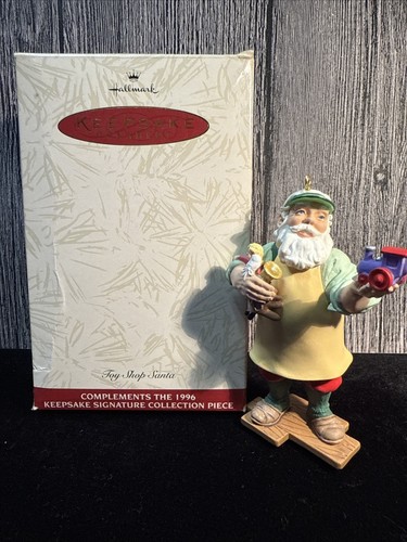 1996 Hallmark Rare "Toy Shop Santa" Signature Collection - Free Shipping