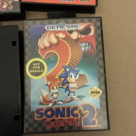 Lot Of Six Sega Genesis Games With Box, Game No Paperwork  Untested