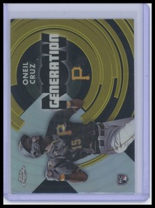 2022 Topps Chrome Update #GNC-13 Oneil Cruz Generation Now Chrome