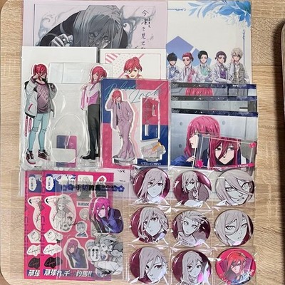 Blue Lock Hyoma Chigiri Goods Bulk Set Acrylic Stand Card Badge Bundle