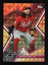 2023 Topps Xpectations Circuit Citrus Foil 10/25 Jonathan India #51 0r5k