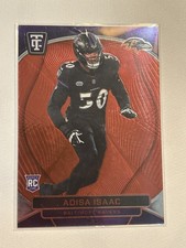 2024 Panini Totally Certified ADISA ISAAC #102 RC ROOKIE RED MIRROR /249 RAVENS