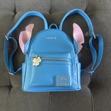 Rare Blue Stitch Figural Loungefly Backpack NWOT - Sold Out