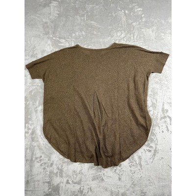 Massimo Dutti Knit Top in Tan