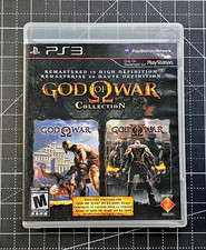 PS3 God of War I  II Collection Dual Language Custom Case NO Game No Manual