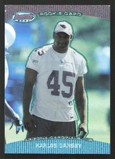 2004 Bowman's Best Karlos Dansby Green #/499 RC Rookie #100 Card