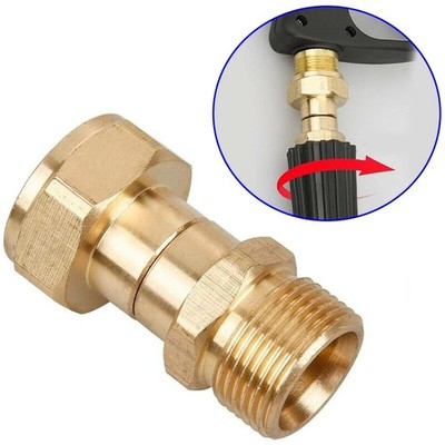 M22 14 mm Messing Hochdruckreiniger Drehgelenk Verbinder Schlauch Adapter Armaturen