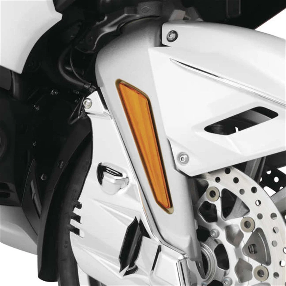 Mostrar luces LED cromadas - '18-19 GL1800 - ámbar 52-952A Foto 2 de 4