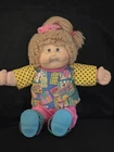New ListingVtg Cabbage Patch Kid DOLL POSEABLE Sandy Blonde RETAINER BRACES DESIGN LINE LOT
