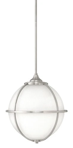 Hinkley Lighting 4744 Nickel Odeon 3-Light 15"W Pendant - Picture 1 of 9