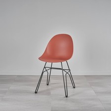 Esszimmerstuhl mit schwarzem Metallgestell Stuhl Bürostuhl Skandinavisch CARINE