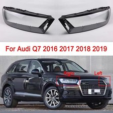 Car Headlight Lens Shell Lampshade Covers For Audi Q7 2016-2019 Left Right