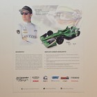 Fuzzy's Vodka Spencer Pigot Ed Carpenter Racing Signed IndyCar Photo Green White — photo 2