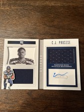 2016 Panini Playbook - Rookie Playbook Jersey Autographs C.J. Prosise #118 /199