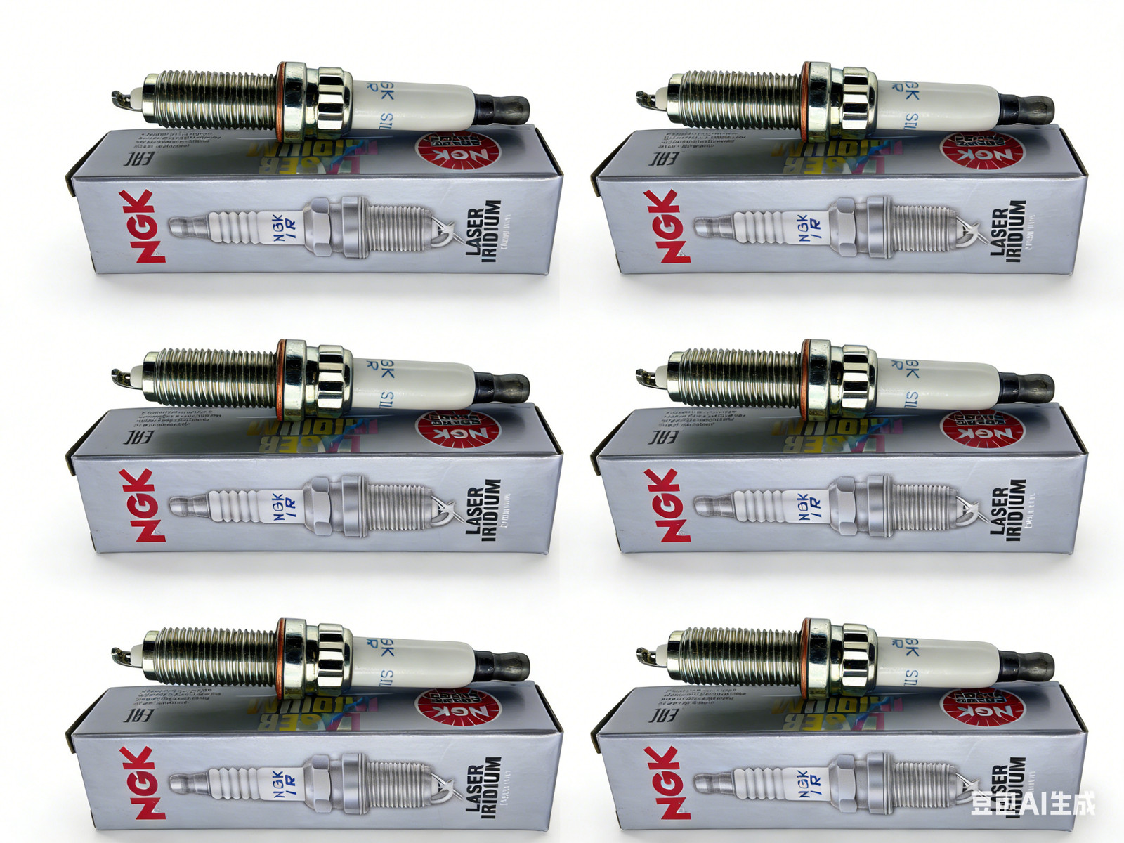 NEW 6PCS NGK Laser Iridium Spark Plugs For BMW 12120039664 97506 SILZKBR8D8S USA