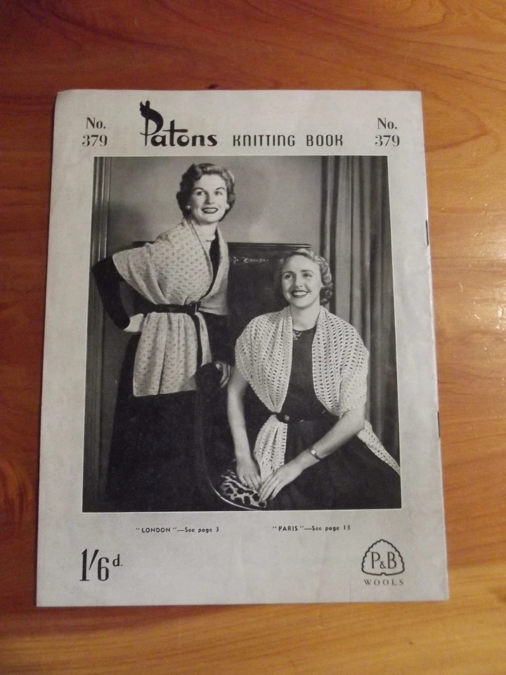 KNITTING PATTERN BOOK PATONS NO. 379 NEW YORK *GREAT* MUST SEE ** - Image 2 of 2