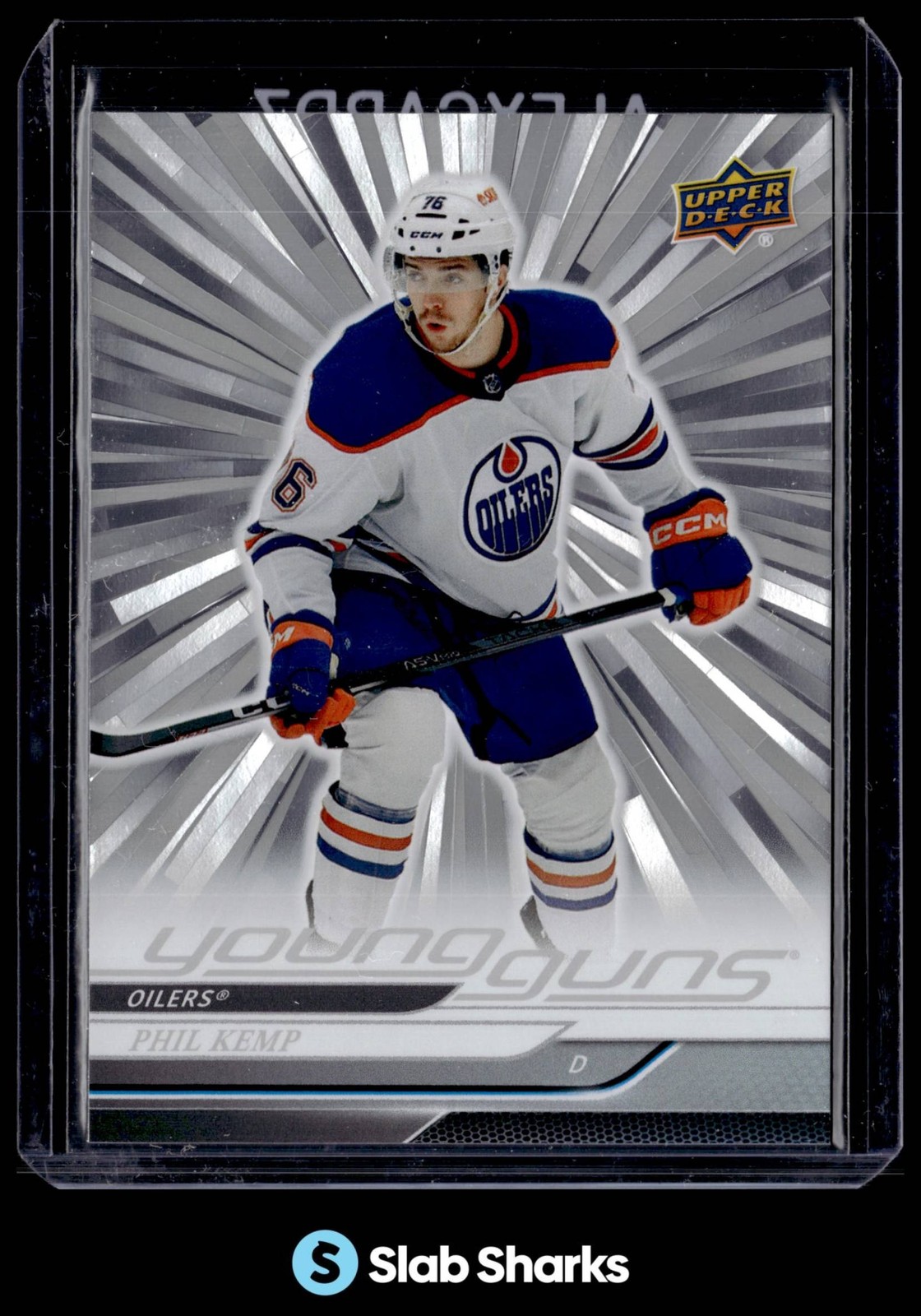 2024 UPPER DECK #471 PHIL KEMP OUTBURST SILVER YOUNG GUNS RC ROOKIE